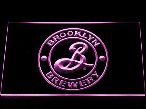 BROOKLYN BREWERY ブルックリンブリュワリーネオン LEDライト Brooklyn Brewery Logo Dual LED Neon Light Sign [Brooklyn