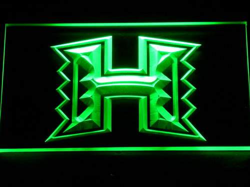 Hawaii Rainbow Warriors LED Neon Sign