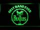 The Beatles Logo in Bass Drum Best Band Ever LED Neon Sign