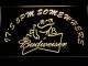 Budweiser Frog It's 5pm Somewhere LED Neon Sign