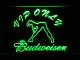 Budweiser Woman's Silhouette VIP Only LED Neon Sign