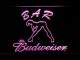 Budweiser Woman's Silhouette Bar LED Neon Sign