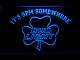 Bud Light Shamrock It's 5pm Somewhere LED Neon Sign