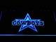 Dallas Cowboys Star Wordmark LED Neon Sign