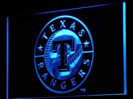 Texas Rangers LED Neon Sign SafeSpecial LED Signs