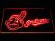Cleveland Indians Wahoo Wordmark LED Neon Sign