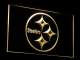 Pittsburgh Steelers Logo 2 LED Neon Sign
