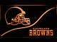 Cleveland Browns Split LED Neon Sign