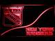New York Rangers Split LED Neon Sign