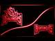 Arkansas Razorbacks Split LED Neon Sign