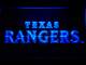 Texas Rangers Text LED Neon Sign