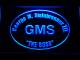 New York Yankees George Steinbrenner Memorial Patch LED Neon Sign - Legacy Edition