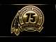 Washington Football Team 75th Anniversary Logo LED Neon Sign - Legacy Edition