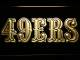 San Francisco 49ers 1972-2004 Logo LED Neon Sign - Legacy Edition