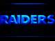 Oakland Raiders Text LED Neon Sign