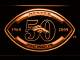 Denver Broncos 50th Anniversary LED Neon Sign - Legacy Edition