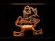 Cleveland Browns 1959-1969 Logo LED Neon Sign - Legacy Edition