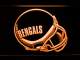 Cincinnati Bengals 1980 Helmet LED Neon Sign - Legacy Edition