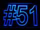 Carolina Panthers Sam Mills Memorial LED Neon Sign - Legacy Edition