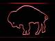 Buffalo Bills 1970-1973 Silhoutte Logo LED Neon Sign - Legacy Edition