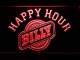 Billy Beer Happy Hour LED Neon Sign
