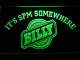 Billy Beer It's 5pm Somewhere LED Neon Sign