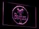 The Beatles Logo in Bass Drum LED Neon Sign