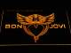 Bon Jovi Heart and Dagger Logo LED Neon Sign