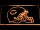Chicago Bears Helmet 2 LED Neon Sign