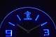 Captain Morgan Modern LED Neon Wall Clock