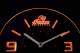 Indian Old Logo Modern LED Neon Wall Clock