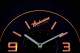 Budweiser King of Beers Slanted Modern LED Neon Wall Clock