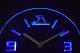 Budweiser Woman's Silhouette Modern LED Neon Wall Clock