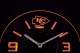 Kansas City Chiefs Modern LED Neon Wall Clock