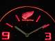 Detroit Red Wings Modern LED Neon Wall Clock