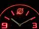 New Jersey Devils Modern LED Neon Wall Clock