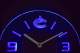 Vancouver Canucks Modern LED Neon Wall Clock