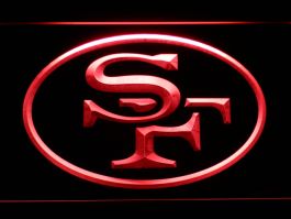 San Francisco 49ers 1968-1995 Logo Wood Sign - Legacy Edition