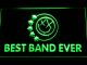 Blink 182 Smiley Best Band Ever LED Neon Sign