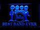 The Beatles Drum Best Band Ever LED Neon Sign