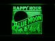 Blue Moon Old Logo Happy Hour LED Neon Sign