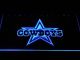 Dallas Cowboys Star Wordmark LED Neon Sign