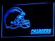 Los Angeles Chargers Helmet LED Neon Sign