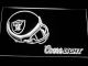 Oakland Raiders Coors Light Helmet LED Neon Sign