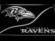 Baltimore Ravens Split LED Neon Sign