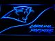 Carolina Panthers Split LED Neon Sign