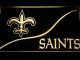 New Orleans Saints Split LED Neon Sign
