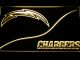 Los Angeles Chargers Split LED Neon Sign