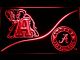 Alabama Crimson Tide Split LED Neon Sign