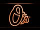 Baltimore Orioles 2 LED Neon Sign